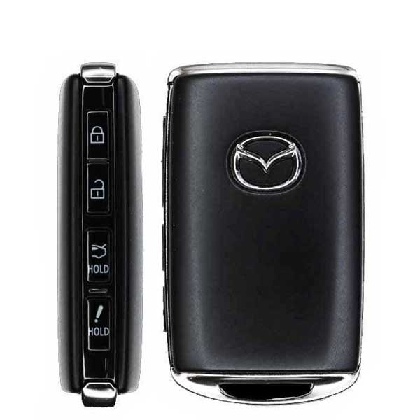 2019-2025 Mazda 3 / 4-Button Smart Key / PN: BCYA-67-5DY / WAZSKE11D01 / OEM REFURB 2019-2025 Mazda 3 / 4-Button Smart Key / PN: BCYA-67-5DY / WAZSKE11D01 / OEM REFURB